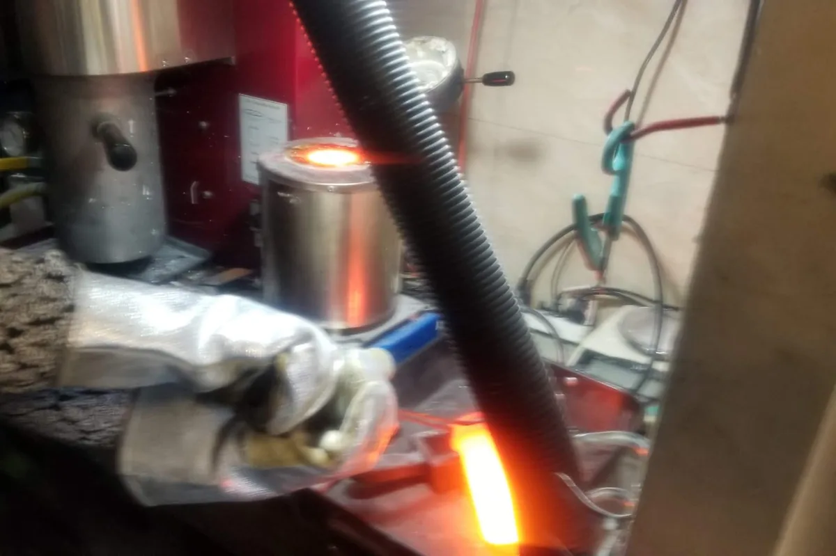 Casting-related equipment at a predecessor jewelry workshop